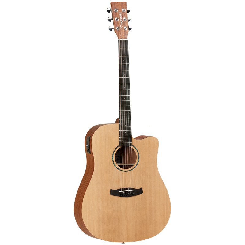 Tanglewood TWR2DCE Roadster II Dreadnought Cutaway With Pickup.