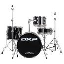 DXP 18" 4 Piece Transit Series Drum Kit in Black