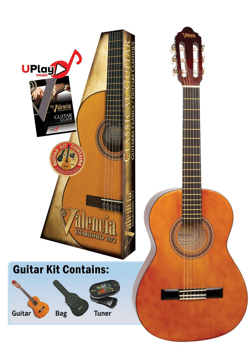VALENCIA VC103K 3/4 Size Classical Guitar Kit