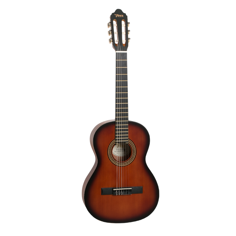 Valencia VC203CSB - 3/4 Size Classical Guitar - Satin Classic Sunburst