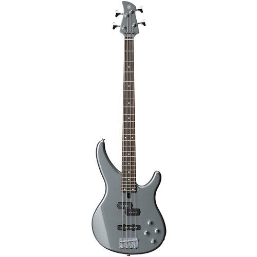 Yamaha TRBX204 Bass Guitar, Gray Metallic