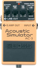 Boss AC3 Acoustic Simulator Pedal at Five Star Music 102 Maroondah Highway Ringwood Melbourne Music Guitar Store.