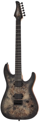 Schecter C-6 Pro Electric Guitar - Charcoal Burst