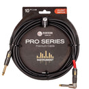 Carson Silent Switch Pro 10 ft Straight to Right Angle Guitar Cable at Five Star Music 102 Maroondah Highway Ringwood Melbourne Music Guitar Store.