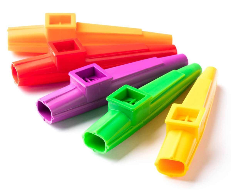 Scotty's Colourful Plastic Kazoo - 1 Coloured Kazoo at Five Star Music 102 Maroondah Highway Ringwood Melbourne Music Guitar Store.