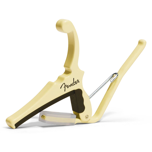 Fender x Kyser Quick-Change Electric Guitar Capo, Olympic White