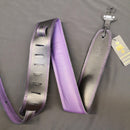 DSL GEG Series 2.5" Padded Leather Strap Black/Purple at Five Star Music 102 Maroondah Highway Ringwood Melbourne Music Guitar Store.