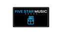 Five Star Music Giftcard