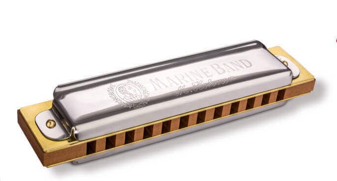 HOHNER 364/24/C, MARINE BAND HARMONICA, 12-HOLE HARMONICA, KEY OF LOW C