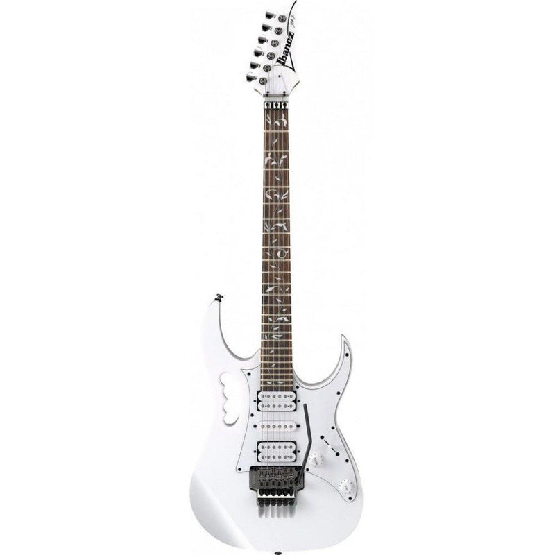 IBANEZ JEMJR WH Steve Vai Signature Guitar - White at Five Star Music 102 Maroondah Highway Ringwood Melbourne Music Guitar Store.