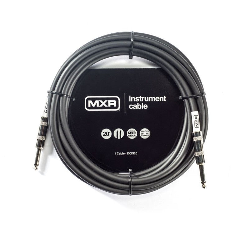 MXR DCIS20R 20 FT STANDARD INSTRUMENT CABLE – STRAIGHT / STRAIGHT