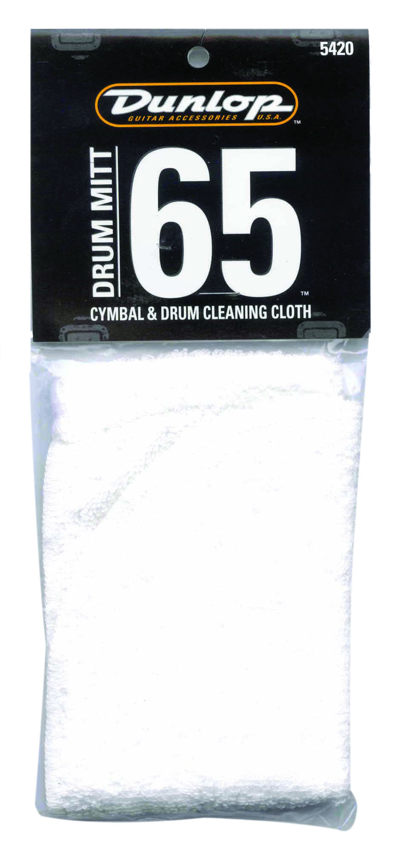 Jim Dunlop Formula 65 Drum Cleaning Mitt - Drum & Cymbal Cleaning Cloth - J5420