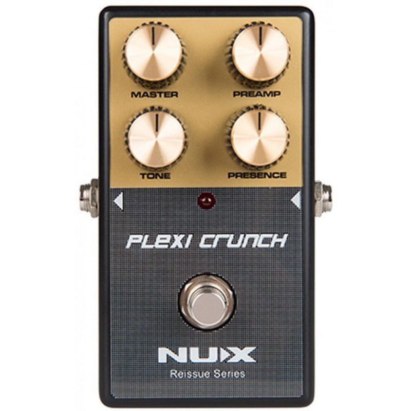 NUX Plexi Crunch Pedal - Reissue Series at Five Star Music 102 Maroondah Highway Ringwood Melbourne Music Guitar Store.