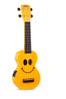 Mahalo U-Smile Electric/Acoustic Ukulele - Yellow at Five Star Music 102 Maroondah Highway Ringwood Melbourne Music Guitar Store.