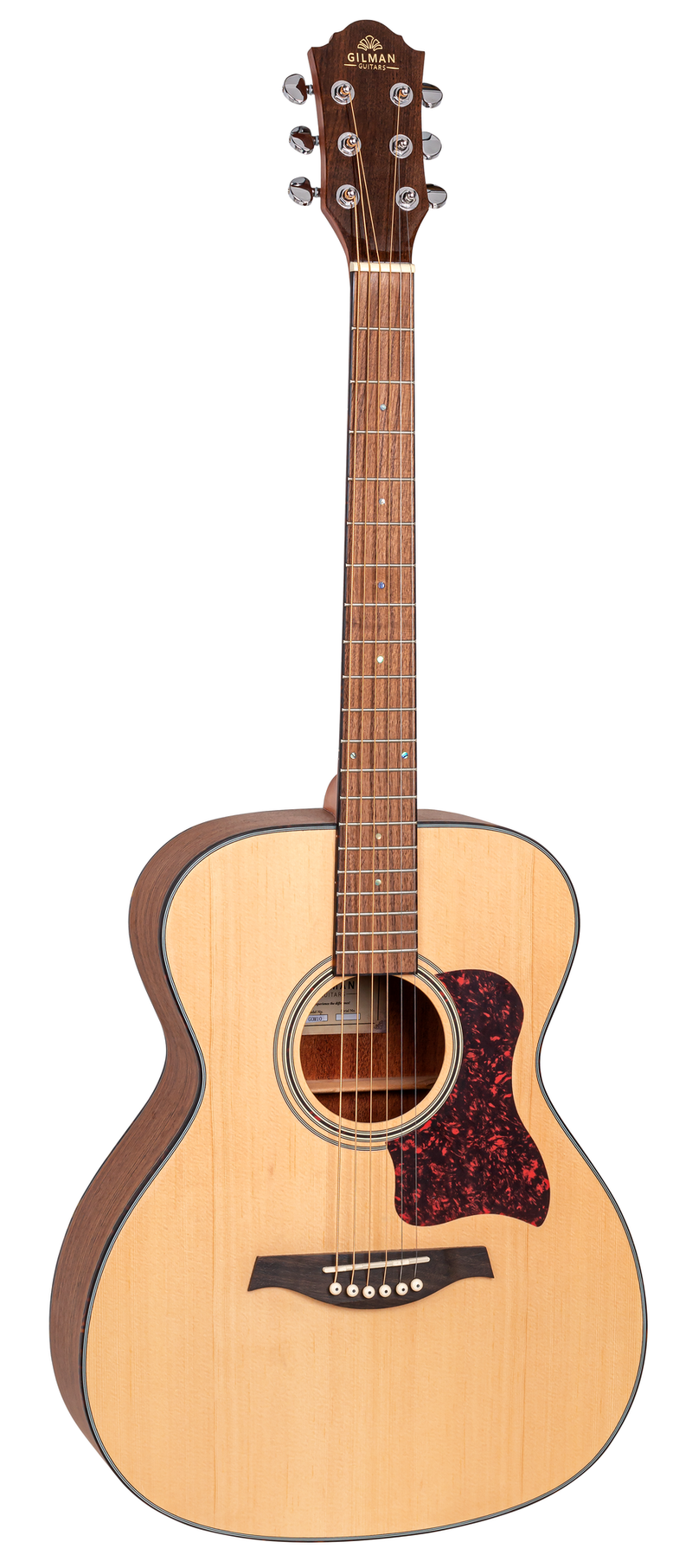 Gilman GOM10 Orchestra Acoustic Guitar at Five Star Music 102 Maroondah Highway Ringwood Melbourne Music Guitar Store.