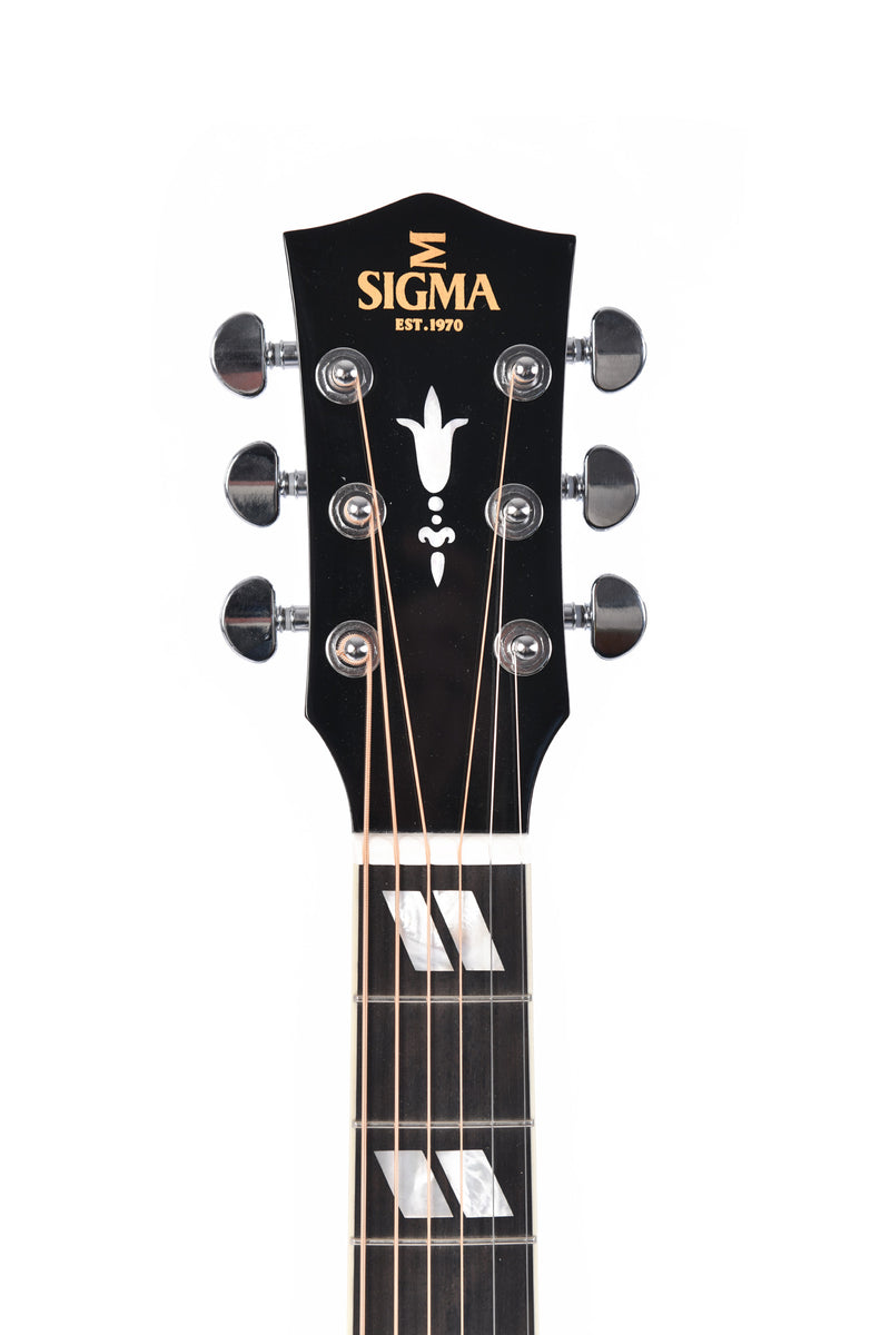 Sigma SDM-SG5 Hummingbird All Solid Acoustic Electric Guitar