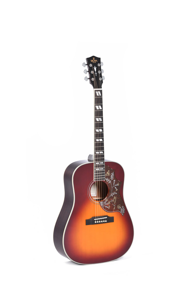 Sigma SDM-SG5 Hummingbird All Solid Acoustic Electric Guitar