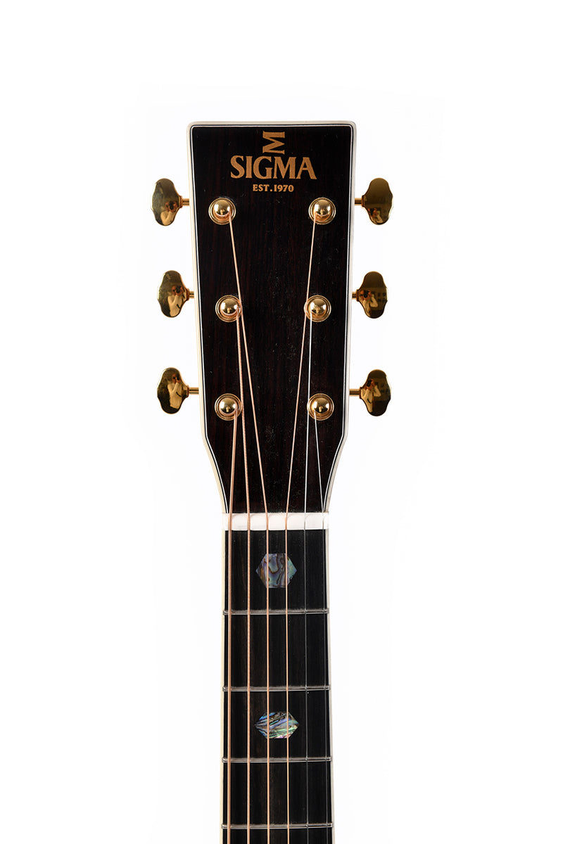 Sigma SOMR-45 All-Solid Acoustic Guitar 2/ soft case