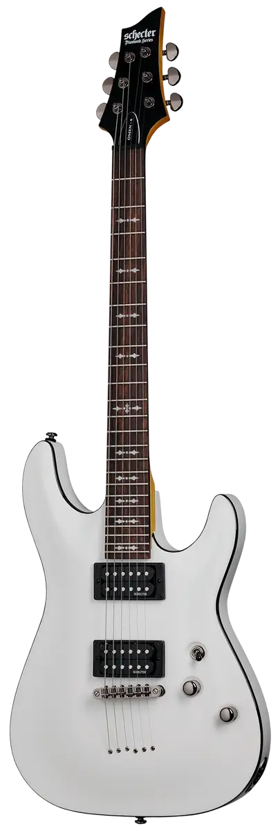 Schecter Omen-6 Electric Guitar - Vintage White