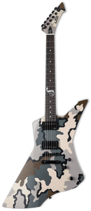 ESP LTD James Hetfield Signature Series Snakebyte Guitar w/Case - Kuiu Camo Satin