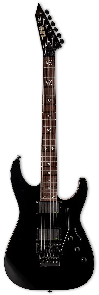 LTD KH-602 Kirk Hammett Electric Guitar w/Case - Black