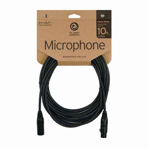 Planet Waves Microphone Cable 10ft at Five Star Music 102 Maroondah Highway Ringwood Melbourne Music Guitar Store.