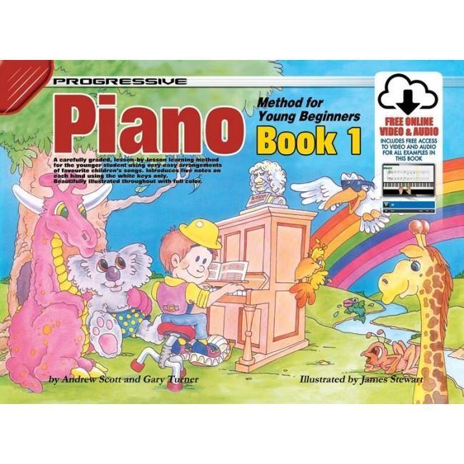 PROGRESSIVE BOOKS 18326 YOUNG BEGINNER PIANO BOOK 1 at Five Star Music 102 Maroondah Highway Ringwood Melbourne Music Guitar Store.