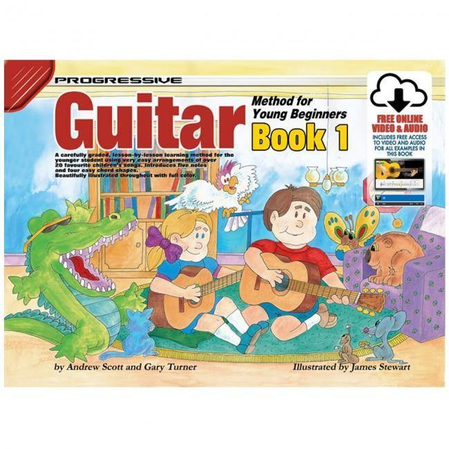 PROGRESSIVE BOOKS 18322 YOUNG BEGINNER GUITAR BOOK 1 at Five Star Music 102 Maroondah Highway Ringwood Melbourne Music Guitar Store.