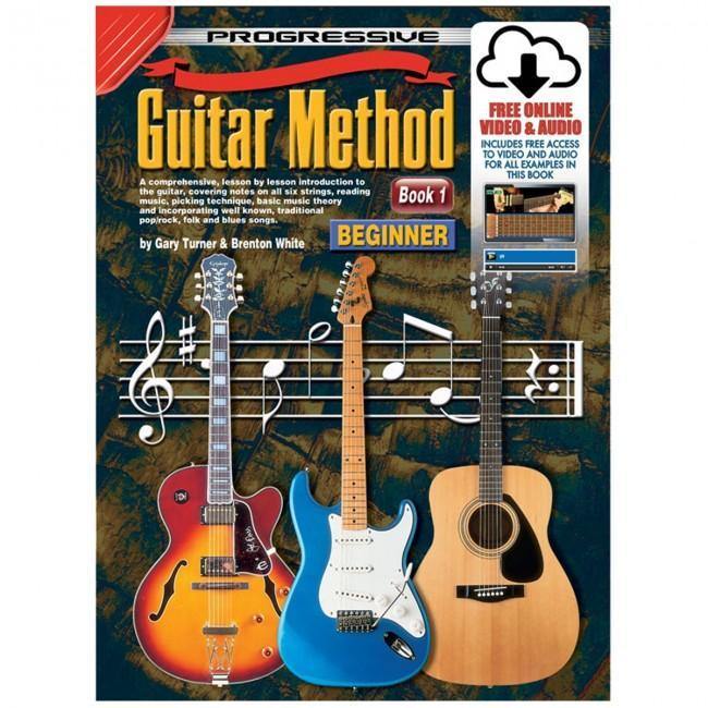 PROGRESSIVE BOOKS 54048 GUITAR METHOD FOR BEGINNERS BOOK 1 at Five Star Music 102 Maroondah Highway Ringwood Melbourne Music Guitar Store.