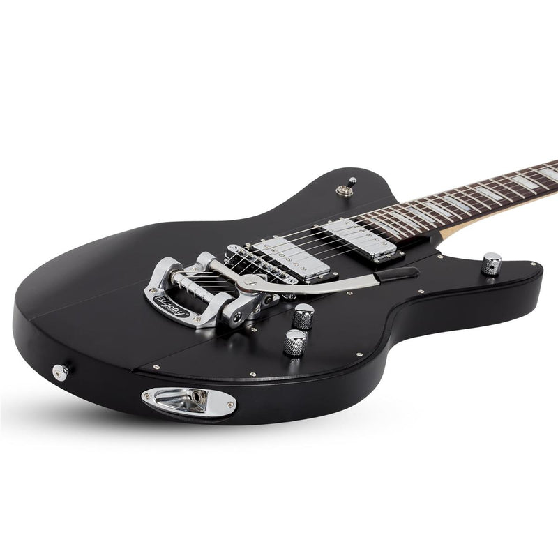 Robert Smith Ultracure Electric Guitar, Rosewood Fretboard, Black Pearl with custom G&G Ultracure Case