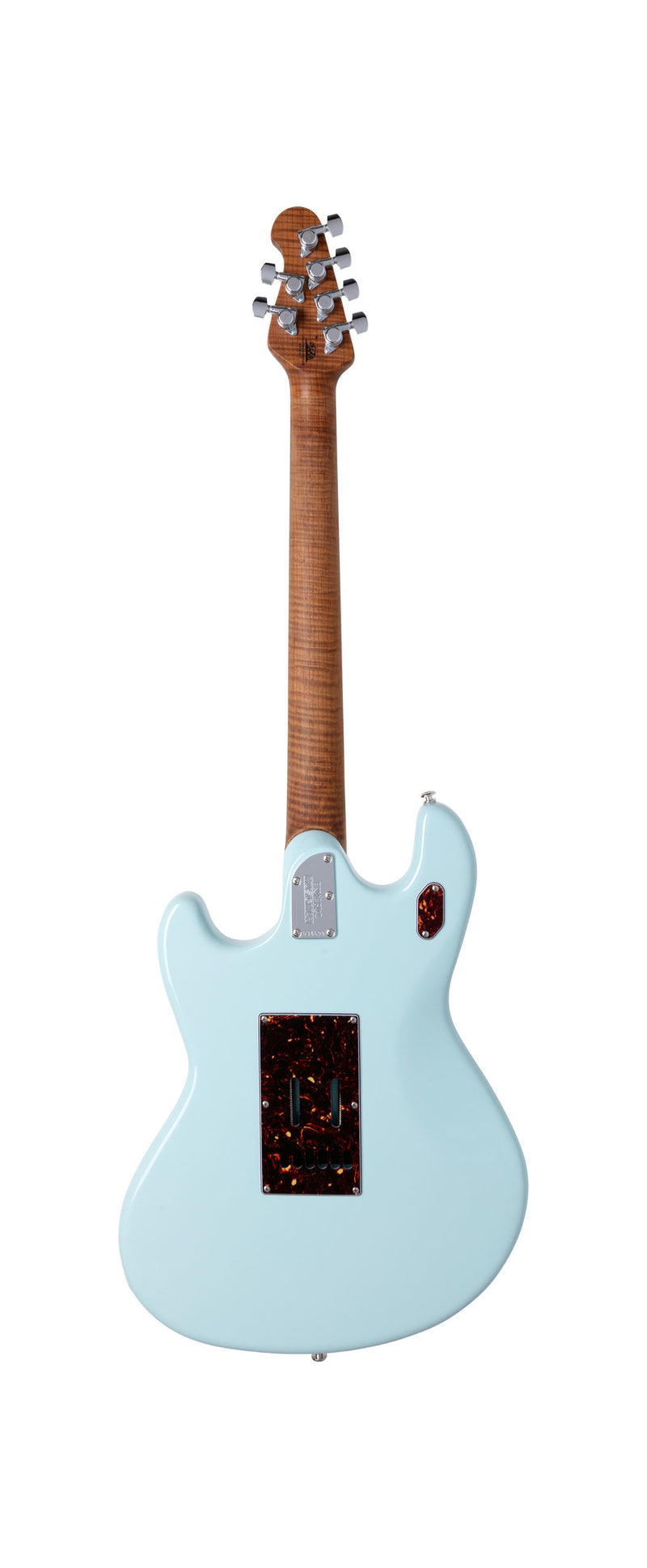 Ernie Ball Music Man Stingray Guitar HH Trem Powder Blue