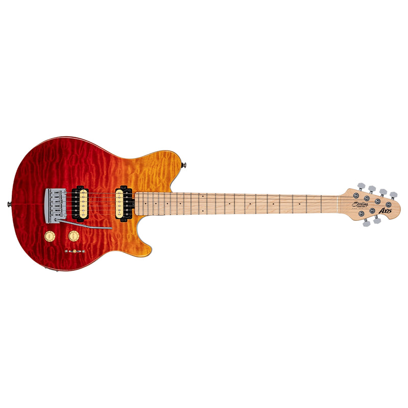 Sterling by Music Man Axis AX3QM - Spectrum Red