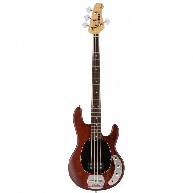 Sterling by Musicman Ray4 StingRay Bass Walnut Satin at Five Star Music 102 Maroondah Highway Ringwood Melbourne Music Guitar Store.